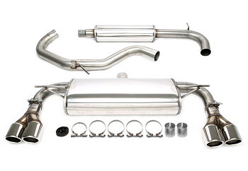 TA Technix avgassystem VW Golf VII AU 1.2/1.4 TSI – duplex 2×80 mm per sida