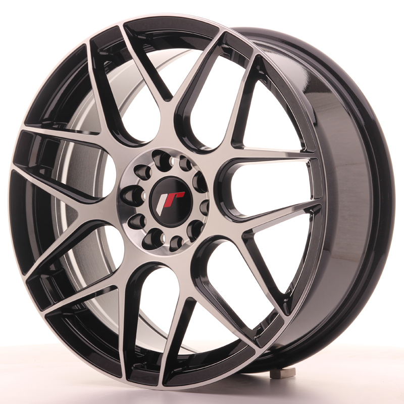 Japan Racing JR18 18x7,5 ET40 5x112/114,3 Gloss Black Machined Face