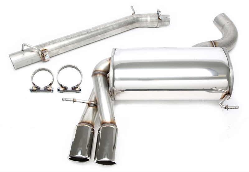 TA Technix avgassystem Audi A3 Sportback 8PA Quattro – 2×80 mm