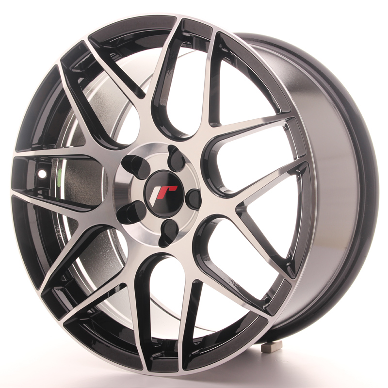Japan Racing JR18 18x8,5 ET35-45 Custom Gloss Black Machined Face