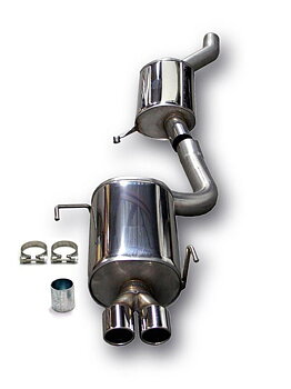 TA Technix avgassystem Audi 80 B4 S2/RS2 – 2×80 mm