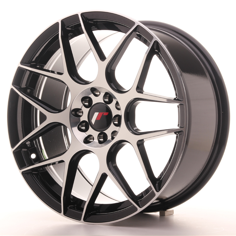 Japan Racing JR18 18x8,5 ET35 5x100/120 Gloss Black Machined Face