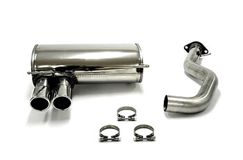 TA Technix avgassystem BMW E90/E91 325i/330i – 2×70 mm