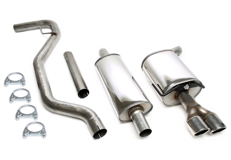 TA Technix avgassystem Saab 9-3 YS3F – 58 l tank – 2×80 mm