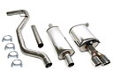 TA Technix avgassystem Saab 9-3 YS3F – 58 l tank – 2×80 mm