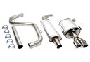 TA Technix avgassystem Saab 9-3 YS3F – 61 l tank – 2×80 mm