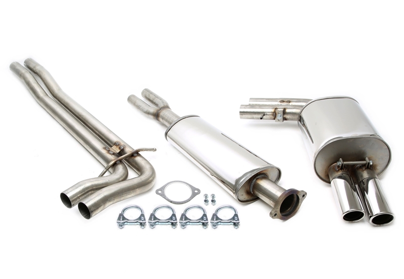 TA Technix avgassystem Volvo V70 R/S60 R AWD – 2×70 mm