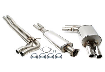 TA Technix avgassystem Volvo V70 R/S60 R AWD – 2×70 mm
