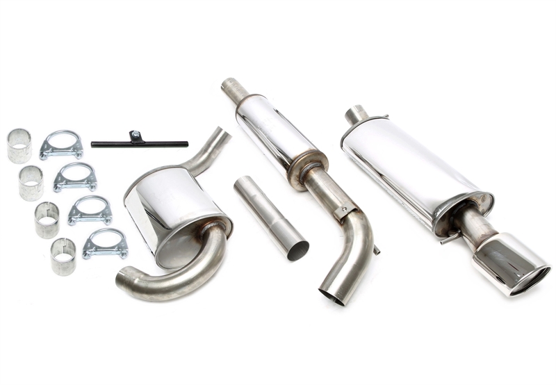 TA Technix avgassystem VW Corrado VR6 – 90×120 mm