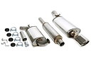 TA Technix avgassystem VW Corrado G60/1.8 16V – 90×120 mm