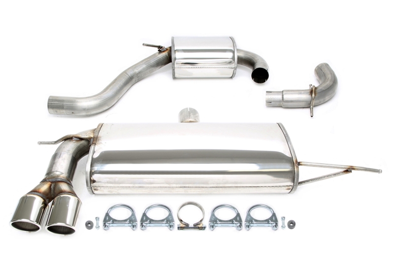 TA Technix avgassystem VW Golf V/VI och Audi A3 8P – 2×80 mm