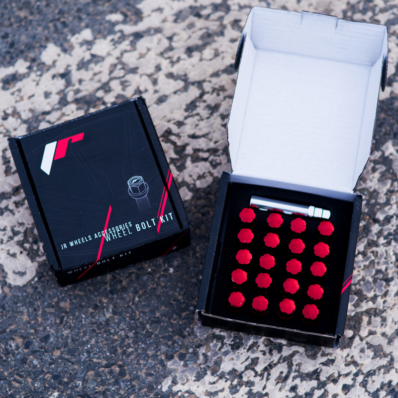 Japan Racing JB1 Bolts M14x1,5 Röd - 20st - 2
