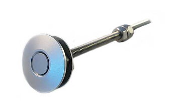 Hurricane - Push-Clips 31,5mm silver