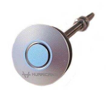 Hurricane - Push-Clips 31,5mm silver