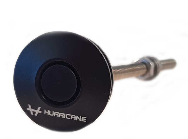Hurricane - Push-Clips 31,5mm svart