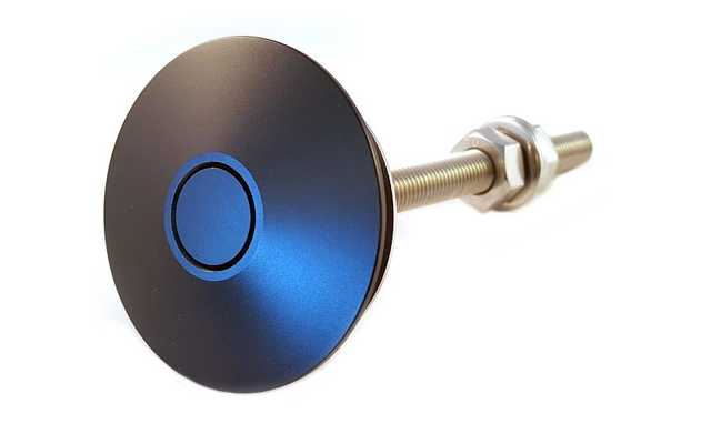 Hurricane - Push-Clip 60mm svart