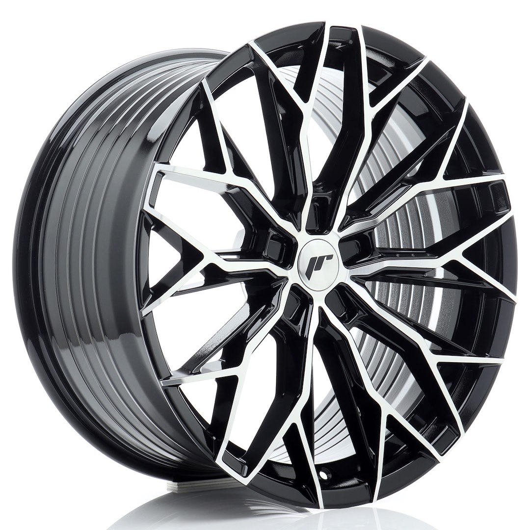 JR Wheels JR49 20x9 ET20-35 Gloss Black Machined Face