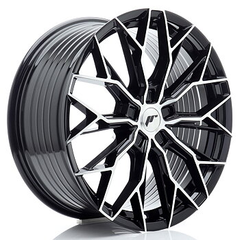JR Wheels JR49 20x9 ET20-51 Gloss Black Machined Face