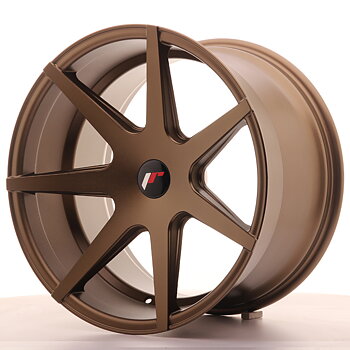 Japan Racing JR20 19x11 ET25-40 Custom Matt Bronze 