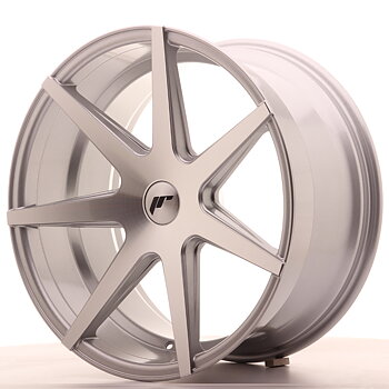 Japan Racing JR20 20x10 ET40 Custom Silver Machined Face 