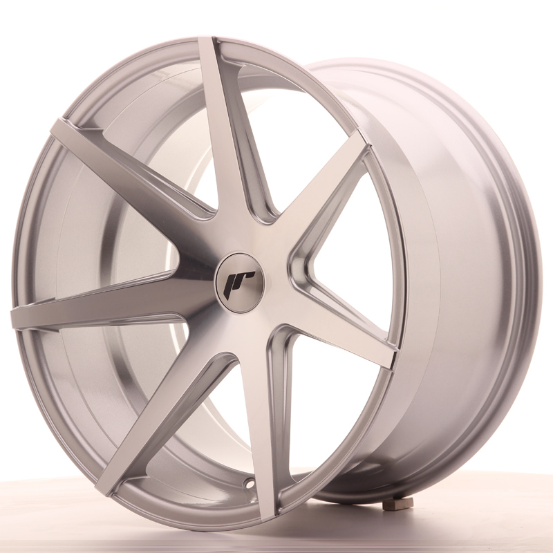 Japan Racing JR20 20x11 ET20-30 Custom Silver Machined Face 
