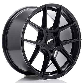 JR Wheels JR30 17x8 ET20-40 5H BLANK Gloss Black