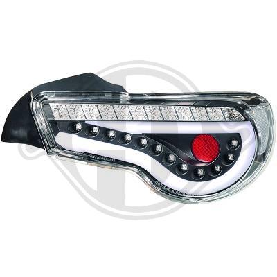 Baklyktor LED klarglas/svart bakgrund