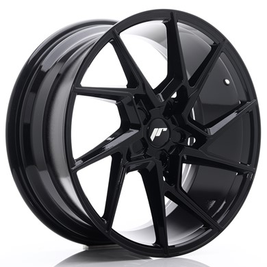 Japan Racing JR33 20x9 ET20-48 Custom Gloss Black 
