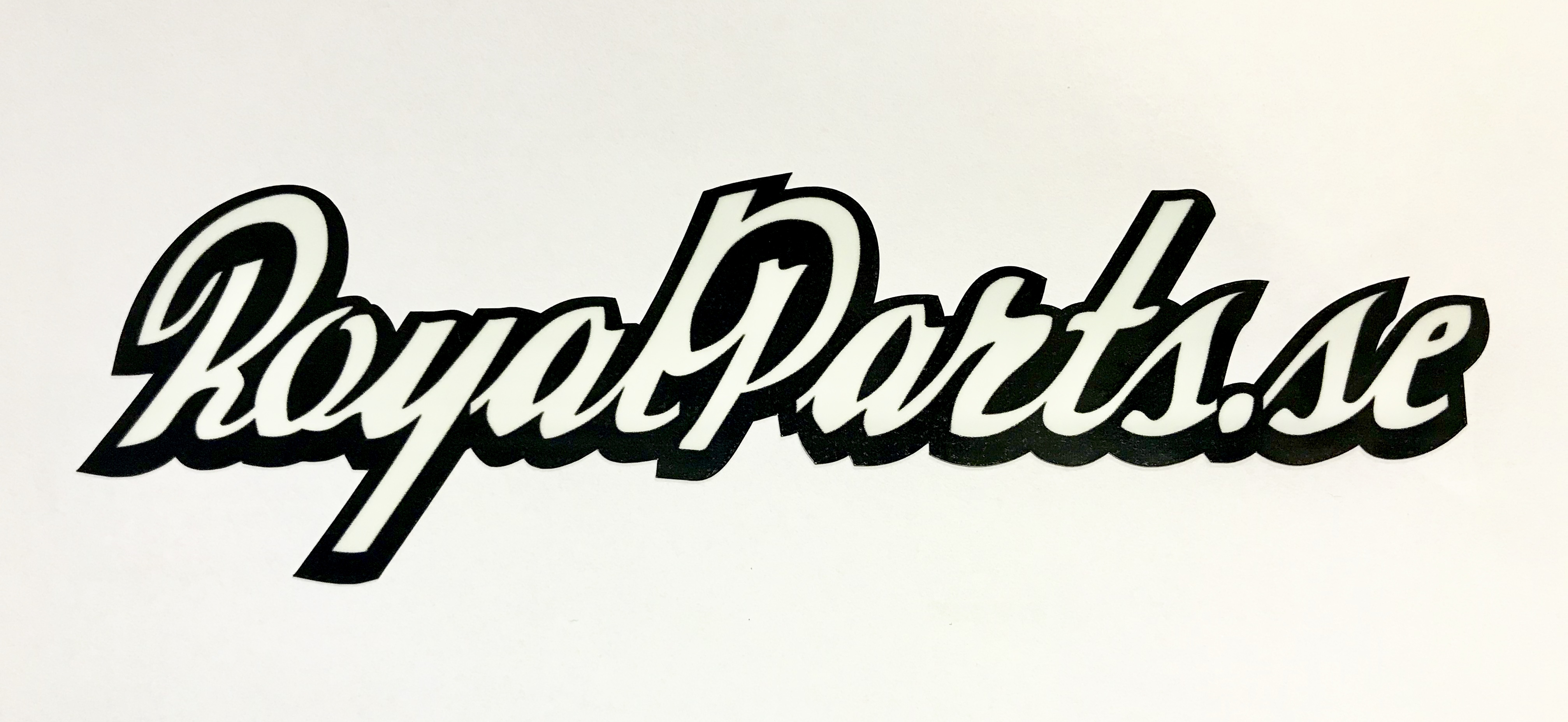 Royal Parts Klistermärke 20x6cm