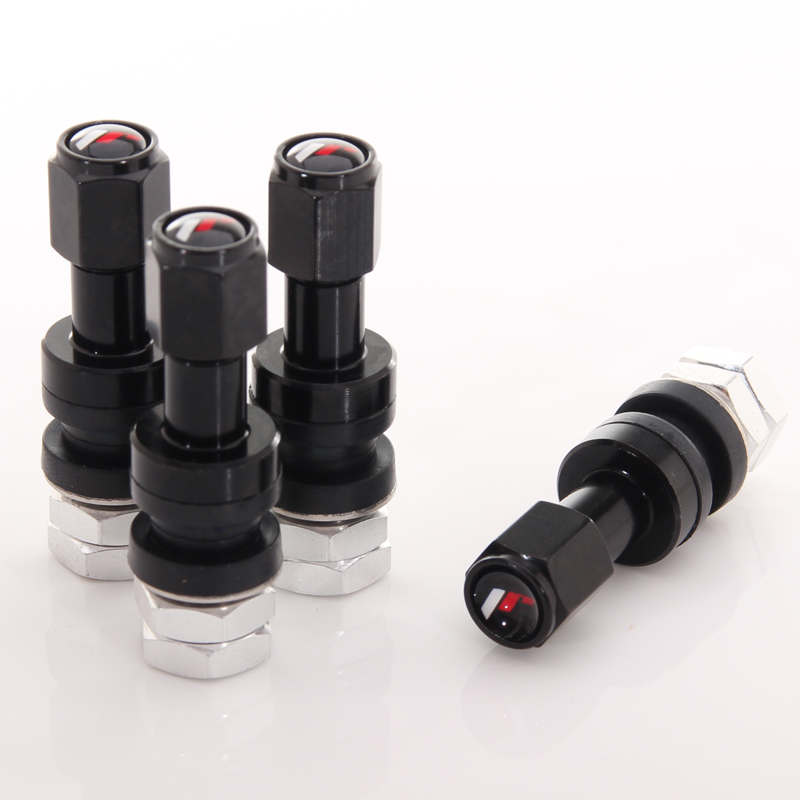 Air Valves JR V2 + Logga - Svarta