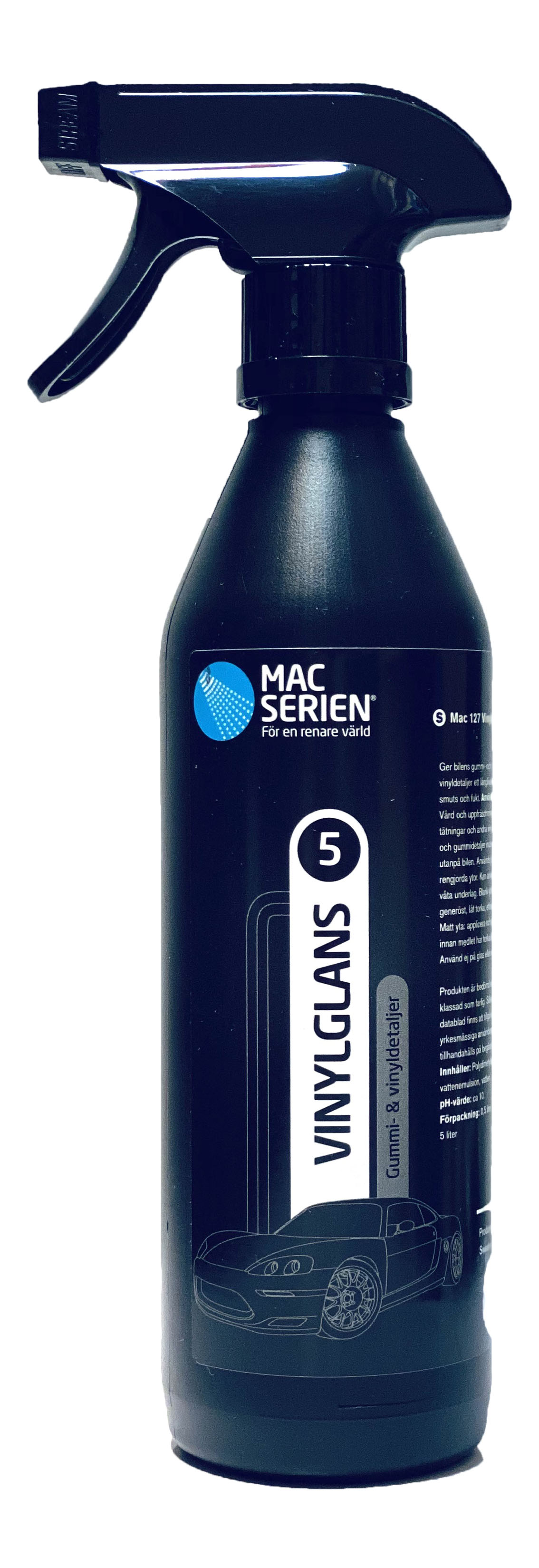 Mac 127 Vinylglans/Däckglans Blackline