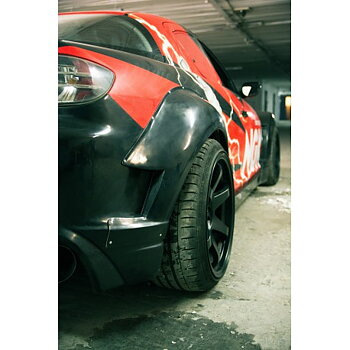 Mazda RX8 - Bakskärmar Widebody +60mm