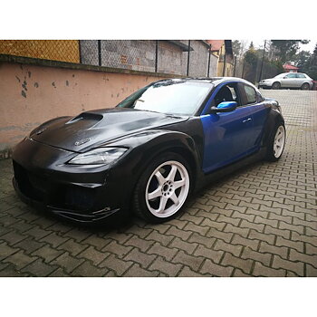 Mazda RX8 - Huv med luftintag