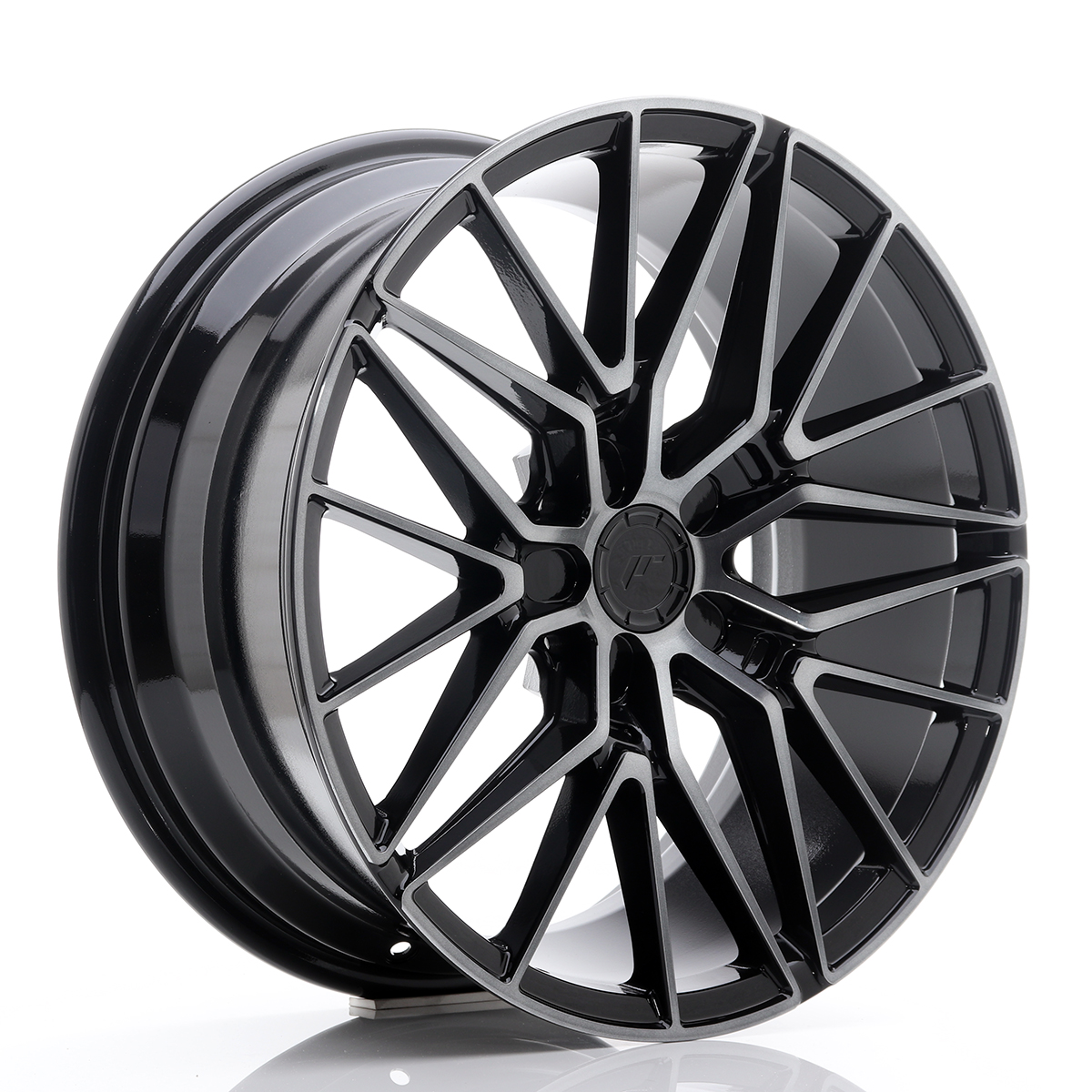 Japan Racing JR38 18x8 ET20-42 Custom Black Brushed w/Tinted Face