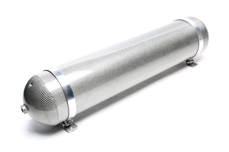 Lufttank 19 Liter - Kolfiberklädd Silver - 2