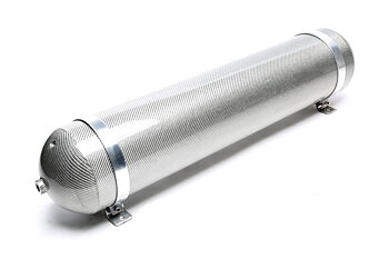 Lufttank 19 Liter - Kolfiberklädd Silver