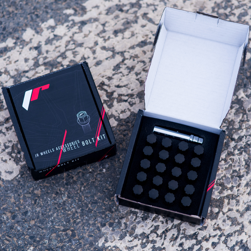 Japan Racing JB1 Bolts 12x1,5 Svart - 20st - 2