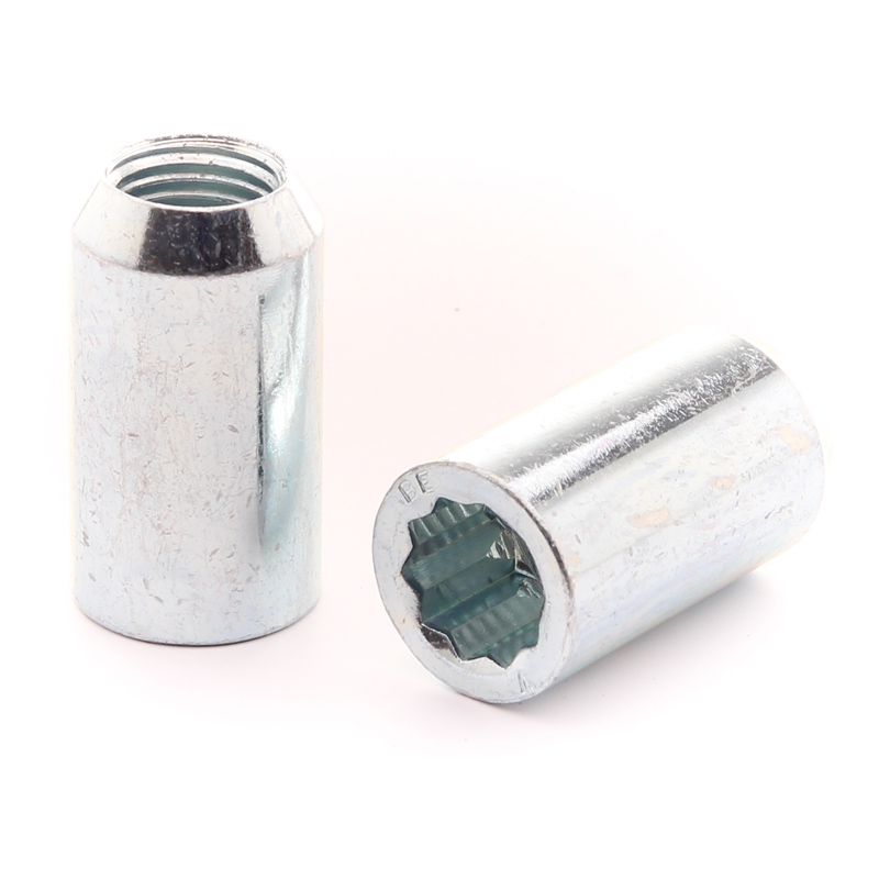 Torx / Torax / Star bolt Hjulmutter / Hjulmuttrar / Lug nuts M14x1,5 Silver  - 20st