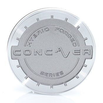 Concaver centrumkåpa 015 Brushed Titanium