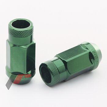 Japan Racing Nuts JN1 M12x1,25 Grön - 20st