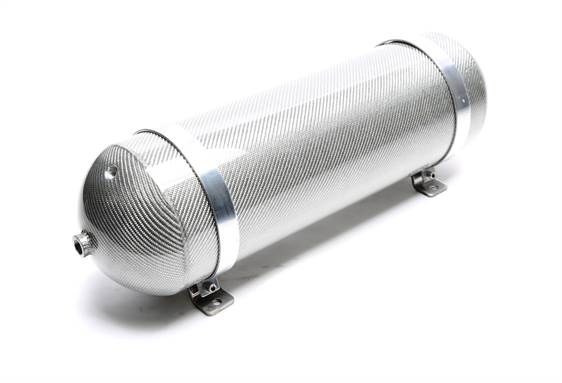 Lufttank 11 Liter - Kolfiberklädd Silver - 2