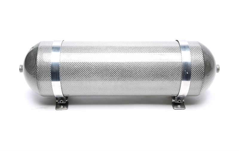 Lufttank 11 Liter - Kolfiberklädd Silver