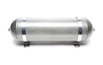 Lufttank 11 Liter - Kolfiberklädd Silver