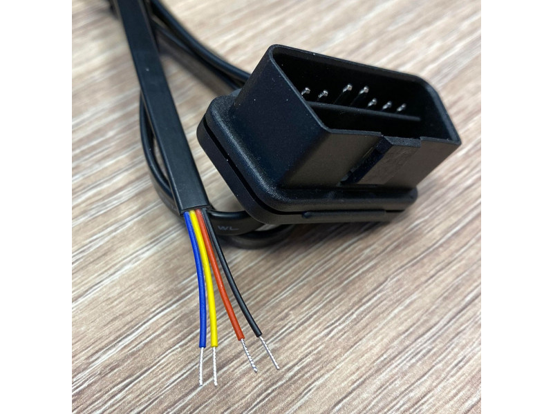 OBD-kabel med lösa kabeländar till H-CAN