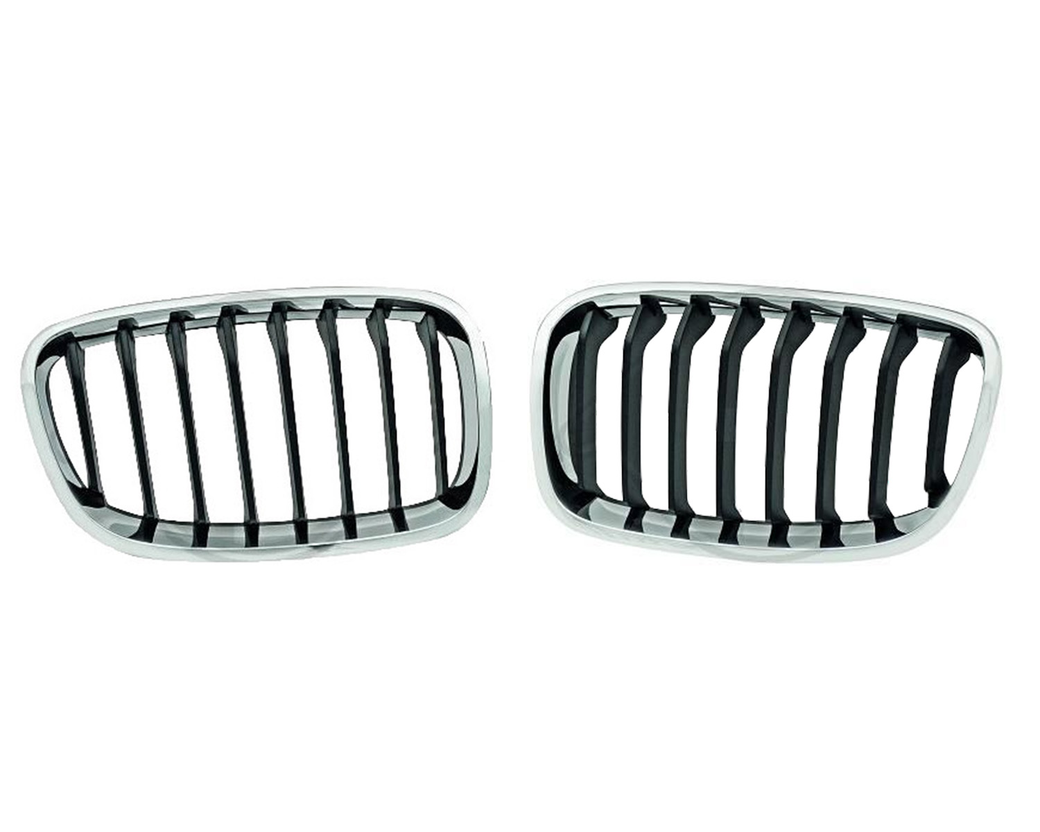 BMW F20/F21 Grill/Njurar Chrome/Svarta MSport Optik