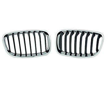BMW F20/F21 Grill/Njurar Chrome/Svarta MSport Optik