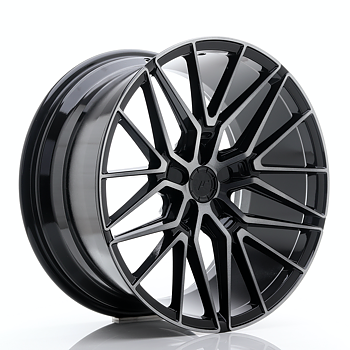 Japan Racing JR38 20x10 ET20-45 Custom Black Brushed w/Tinted Face