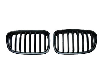 BMW F20/F21 Grill/Njurar Matt Svarta MSport Optik