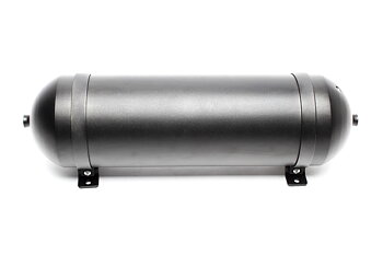 Lufttank 11 Liter - Aluminium Svart Eloxerad
