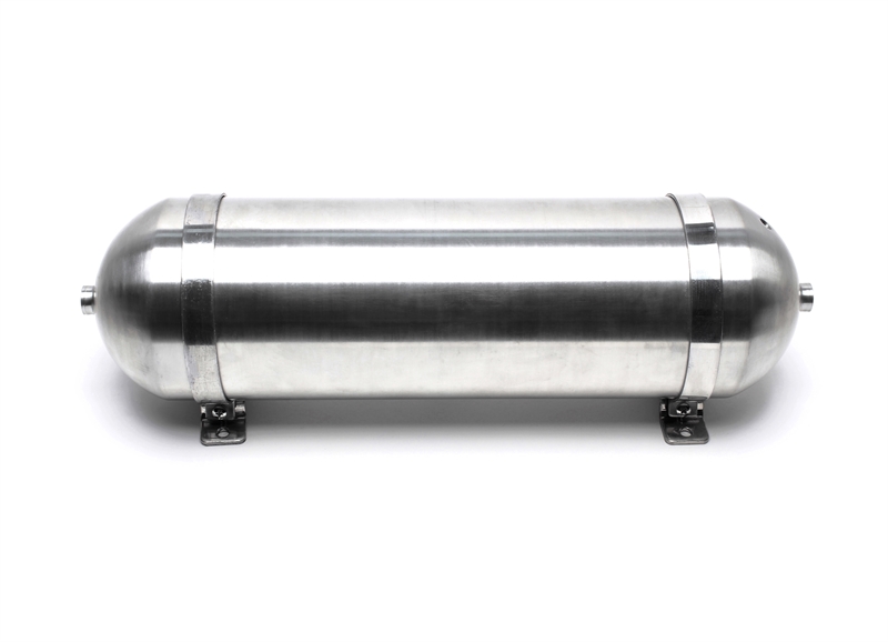 Lufttank 11 Liter - Borstad Aluminium
